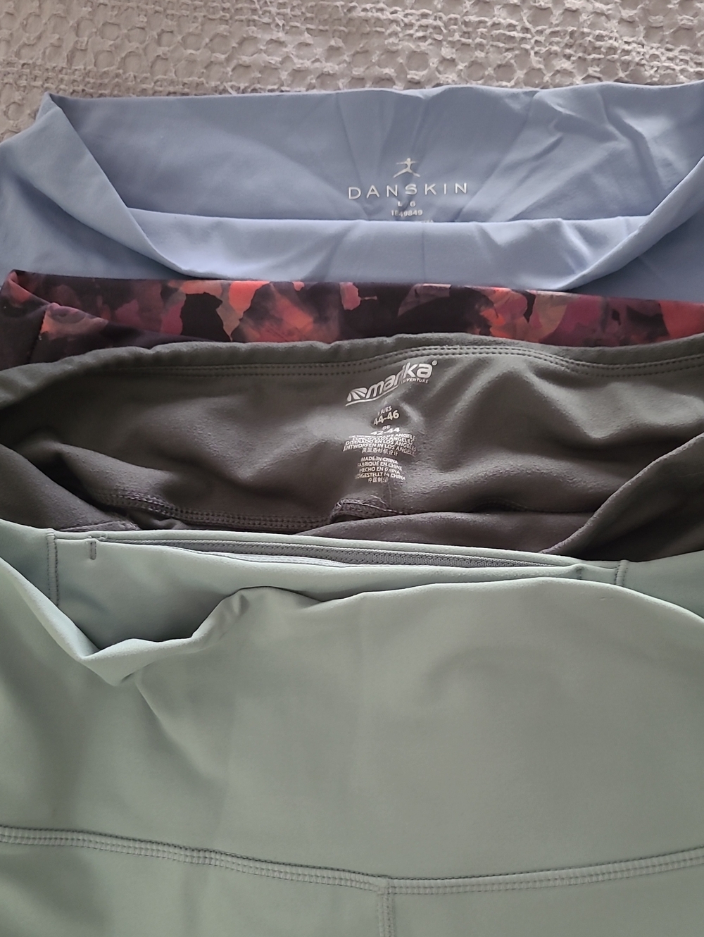 Womens Danskin, Marika And RBX Lot Of 4 Pairs Yoga Pants